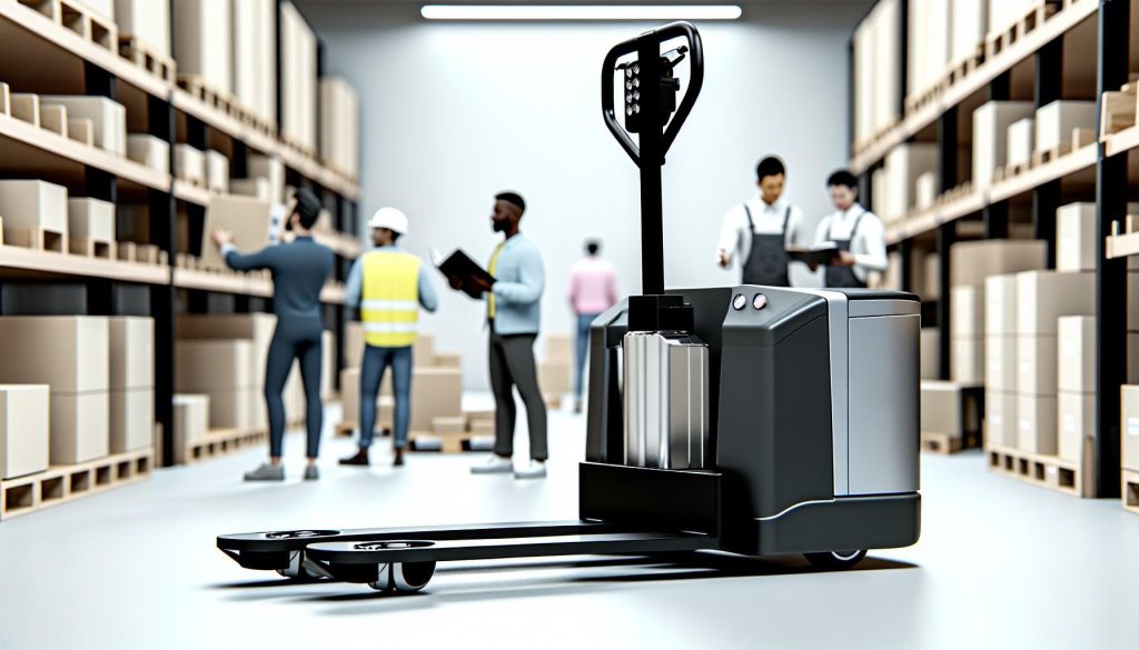 Elektrický paletový vozík: Revolúcia v skladovaní