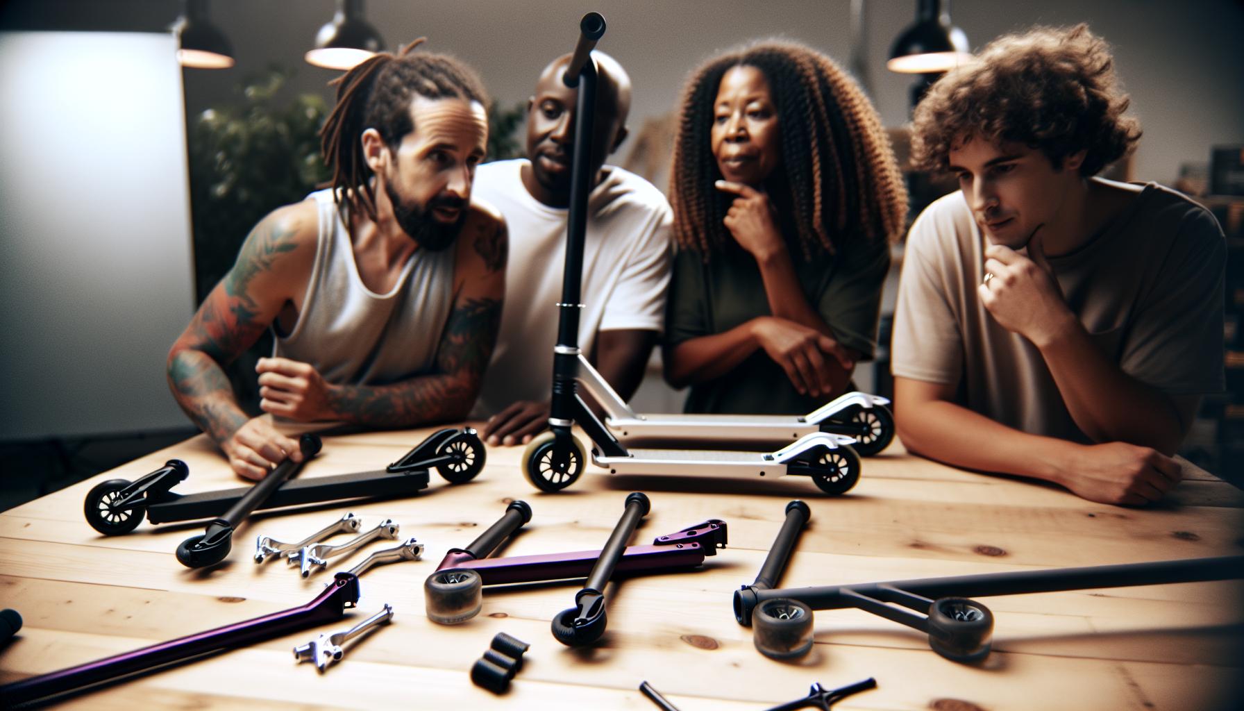 Vlastná freestyle kolobežka: Ako si zostaviť tú svoju 2 Výber komponentov pre vašu freestyle kolobežku