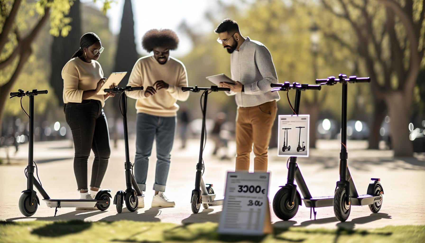 Kritériá výberu elektrického skútra pod 300€