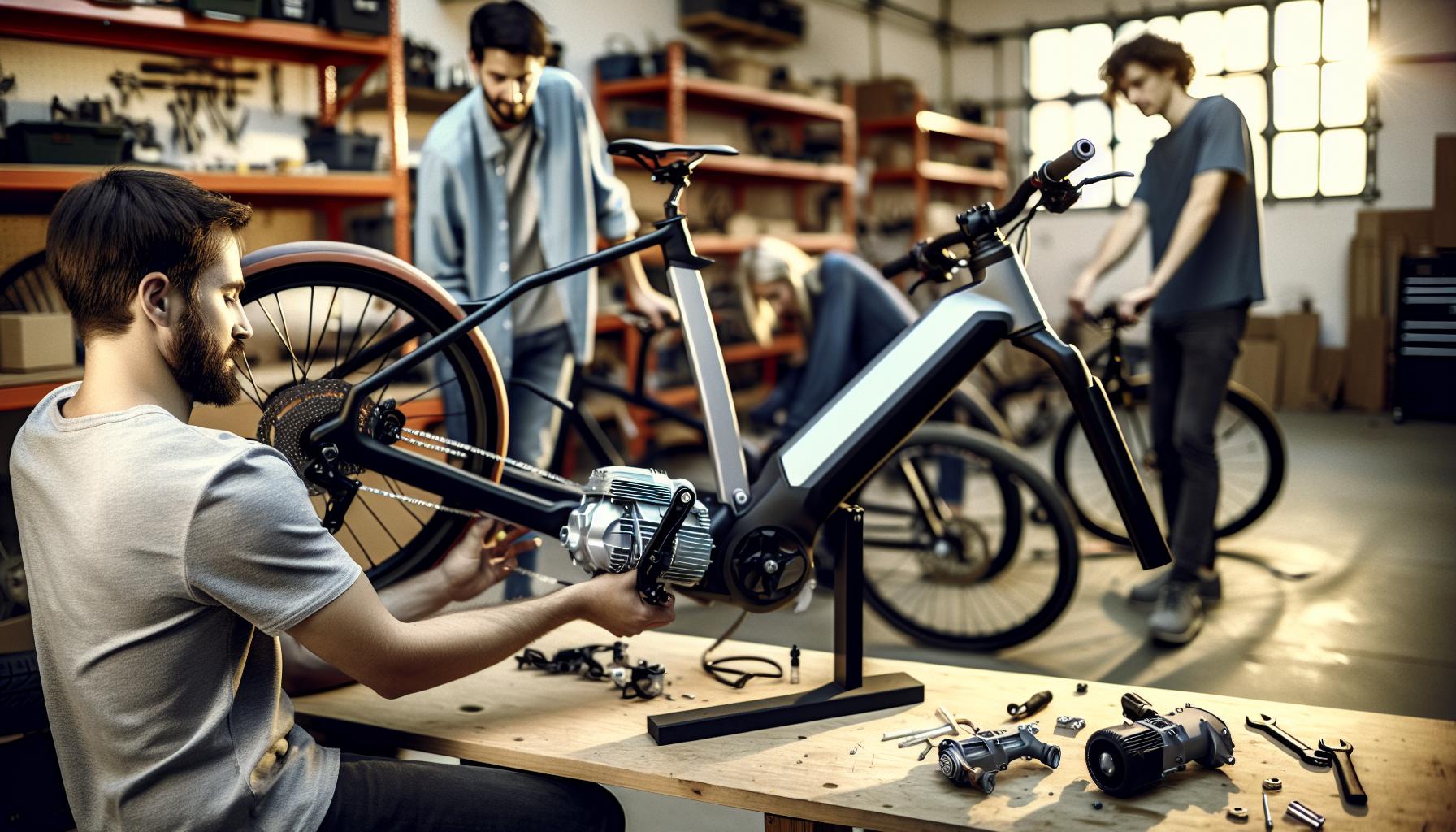 Ako správne namontovať motor na ebike